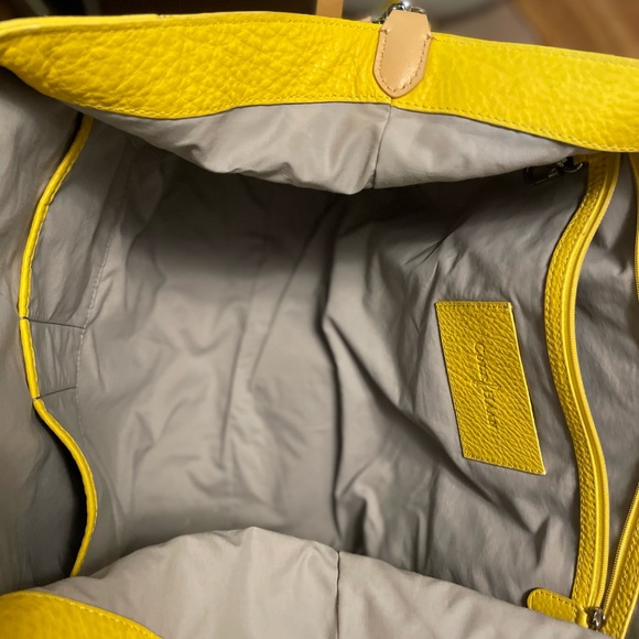 Cole Haan Crosby Tote Yellow - Picture 3 of 6